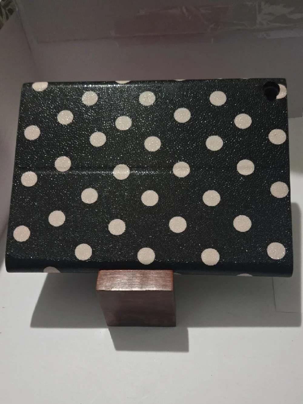 kate spade Black and Cream Polka Dot Tablet Case